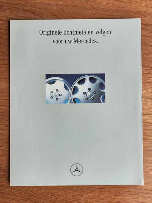 Mercedes Benz Velgenconfigurator Brochure, Boeken, Auto's | Folders en Tijdschriften, Zo goed als nieuw, Mercedes, Ophalen of Verzenden