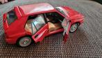 2x Lancia Delta HF integrale Evo 2 Ricko, 1:18, Ophalen of Verzenden, Zo goed als nieuw, Overige merken