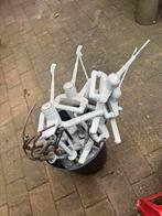 Grote partij keukenkranen, Doe-het-zelf en Verbouw, Sanitair, Ophalen, Gebruikt, Rvs, Kraan