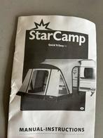 StarCamp Qiuck’N easy, Caravans en Kamperen, Ophalen, Zo goed als nieuw