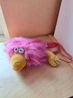 Roze vogel knuffel met geluid Van der Meulen, Ophalen of Verzenden, Zo goed als nieuw, Overige typen