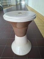 Vintage krukje plantentafel Tam Tam retro sixties space age, Huis en Inrichting, Ophalen of Verzenden, Gebruikt, Kunststof
