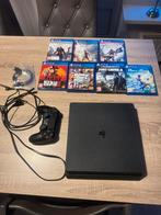 PlayStation 4 met spellen, Ophalen of Verzenden, Zo goed als nieuw, Met 1 controller, Original