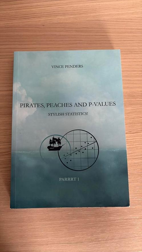 Vince Penders - Pirates, Peaches and P-values parrrt 1, Boeken, Wetenschap, Zo goed als nieuw, Ophalen of Verzenden