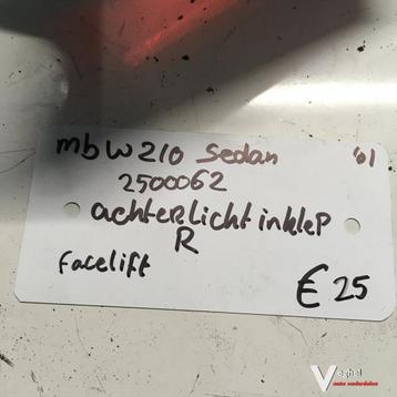 Mercedes W210 2001 Wagennr 2500062 Achterlicht in klep Links beschikbaar voor biedingen