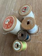 Vintage Houten Klosjes Garen, Ophalen of Verzenden, Gebruikt, Garen of Naald(en)