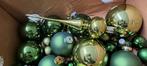 Kerstboom ballen en versiering groen, Ophalen, Zo goed als nieuw