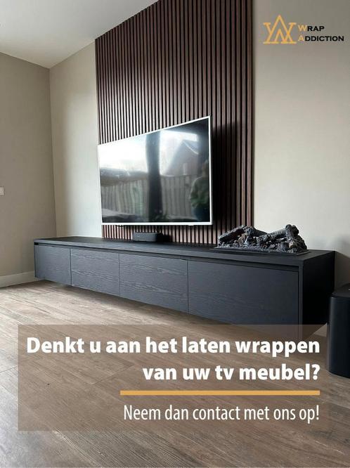 Tv Meubel Wrappen, Huis en Inrichting, Kasten | Televisiemeubels, Ophalen