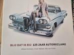BLIJ DAT IK RIJ, 125 JAAR AUTORECLAME, Ophalen of Verzenden, Zo goed als nieuw