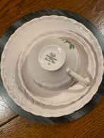 Hutschenreuther roze koffiesetje - 3-delig, Ophalen of Verzenden, Zo goed als nieuw, Overige stijlen, Kop(pen) en/of Schotel(s)