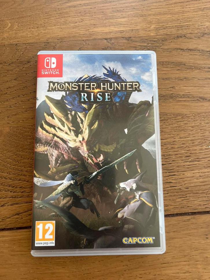 Monster Hunter Rise, Spelcomputers en Games, Games | Nintendo Switch, Zo goed als nieuw, Overige genres, 1 speler, Vanaf 12 jaar