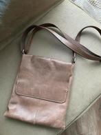 Manfield Schoudertas - Bruin Leer, Sieraden, Tassen en Uiterlijk, Tassen | Damestassen, Ophalen of Verzenden, Zo goed als nieuw