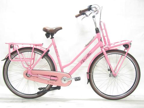 Gazelle Miss grace roze dames 59cm 28inch, Fietsen en Brommers, Fietsen | Dames | Damesfietsen, Gebruikt, Gazelle, Versnellingen