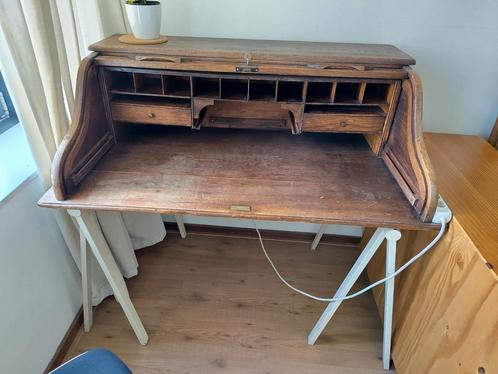 Antiek secretaire / schrijf bureau, Huis en Inrichting, Bureaus, Gebruikt, Bureau, Ophalen