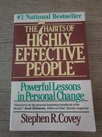 The 7 habits of highly effective people stephen r covey, Boeken, Ophalen of Verzenden, Gelezen