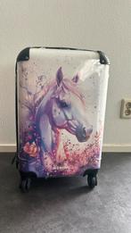 Leuke paard kinderkoffer/Trolley/Handbagagekoffer, 50 tot 60 cm, Hard kunststof, Ophalen of Verzenden, Minder dan 35 cm