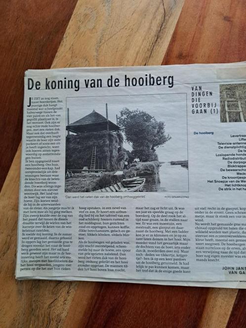 JOHN JANSEN VAN GALEN " VAN DINGEN DIE VOORBIJ GAAN ", Verzamelen, Tijdschriften, Kranten en Knipsels, Knipsel(s), Nederland, 1940 tot 1960