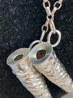 Antieke breidoppen, Ophalen of Verzenden, Zilver, Ketting