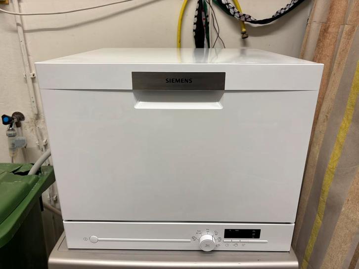 Tafelmodel Afwasmachine Siemens - Werkt Goed - Schoon, Witgoed en Apparatuur, Vaatwasmachines, Gebruikt, Vrijstaand, Minder dan 85 cm