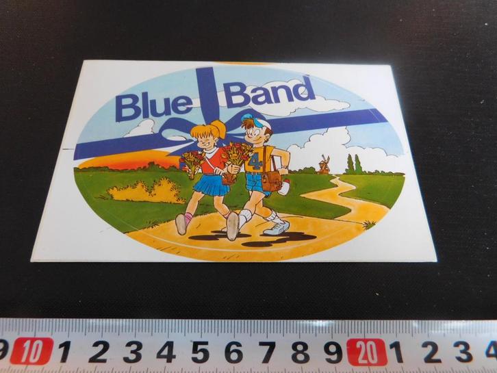 sticker strip claire uit flair - wandelen blue band molen *, Verzamelen, Stickers, Zo goed als nieuw, Ophalen