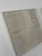 Uniek Schilderij - Modern japandi geweven kunstwerk 2 stuks, 50 tot 75 cm, Nieuw, Ophalen of Verzenden, Schilderij