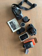 Fototoestel met lenzen en flitser, Audio, Tv en Foto, Fotocamera's Analoog, Ophalen, Gebruikt, Spiegelreflex, Canon