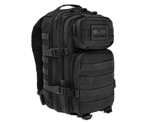 Mil-Tec Small Assault Pack Backpack 20 l - Zwart Rugzak, Sieraden, Tassen en Uiterlijk, Tassen | Rugtassen, Nieuw, Overige merken