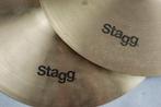 Stagg SH hihat bekkens medium 1115/1303gr 14" <231657>, Gebruikt, Ophalen of Verzenden, Drums of Percussie