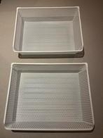 ****IKEA KOMPLEMENT draadmand wit**bloemmotief** 75x58****, Huis en Inrichting, Ophalen, 50 tot 100 cm, Zo goed als nieuw, Minder dan 100 cm