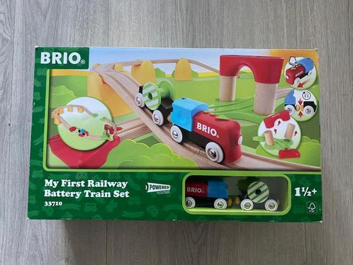 BRIO Mijn eerste treinbaan Locomotief op batt 33710 nieuw, Kinderen en Baby's, Speelgoed | Houten speelgoed, Nieuw, Overige typen
