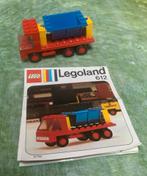 Vintage LEGO Legoland 612 Vrachtwagen (1973), Ophalen of Verzenden, Gebruikt, Complete set, Lego