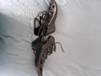 Bronx, prachtige muiltjes/sandalen, zwart, 37, leer, sleehak, Bronx, Zwart, Zo goed als nieuw, Sandalen of Muiltjes