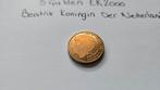 5 Gulden EK 2000 Beatrix Kon. Der Nederlanden, Overige landen, Losse munt, Goud, Overige waardes