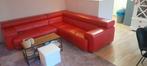 calla italia rode hoekbankstel, Ophalen, Gebruikt, Leer, Italia