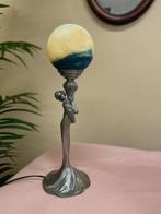 Art deco lamp, Ophalen
