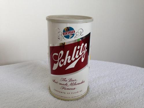 transistor radio's Schlitz Milwaukee Beer Can., Audio, Tv en Foto, Radio's, Zo goed als nieuw, Transistorradio, Ophalen