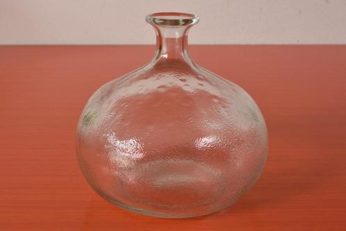 Retro vintage glazen jaren 70 West-Germany VEBA Glas vaas, Antiek en Kunst, Antiek | Vazen, Ophalen of Verzenden