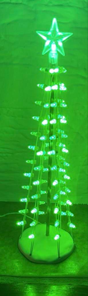 Lemax vlaggen mast kerst boom, Diversen, Kerst, Zo goed als nieuw, Ophalen of Verzenden