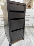 Ladekast ikea micke zwart, Huis en Inrichting, Kasten | Ladekasten, Ophalen, Gebruikt, 50 tot 100 cm, 3 of 4 laden