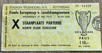 Toegangskaartje Finale EC I  1971/72  Ajax - Inter Milan, Verzamelen, Sportartikelen en Voetbal, Ophalen of Verzenden, Gebruikt
