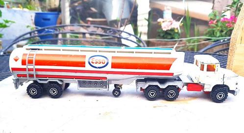 Majorette Esso tankwagen, Hobby en Vrije tijd, Modelauto's | 1:50, Gebruikt, Bus of Vrachtwagen, Majorette, Ophalen of Verzenden
