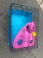 Hamsterkooi met alles erop en eraan!, Dieren en Toebehoren, Kooi, Zo goed als nieuw, 75 tot 110 cm, Ophalen