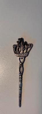 Antiek pijpenwroeter  rookgerei (verzilverd), Ophalen of Verzenden