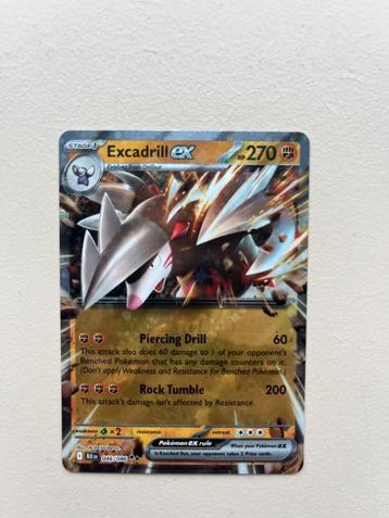 Excadrill EX 046/086 - Black Bolt - Pokemon Kaart beschikbaar voor biedingen