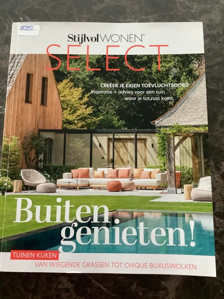 1x select Stijlvol wonen 2022 zgan, Ophalen of Verzenden, Zo goed als nieuw, Interieur en Design