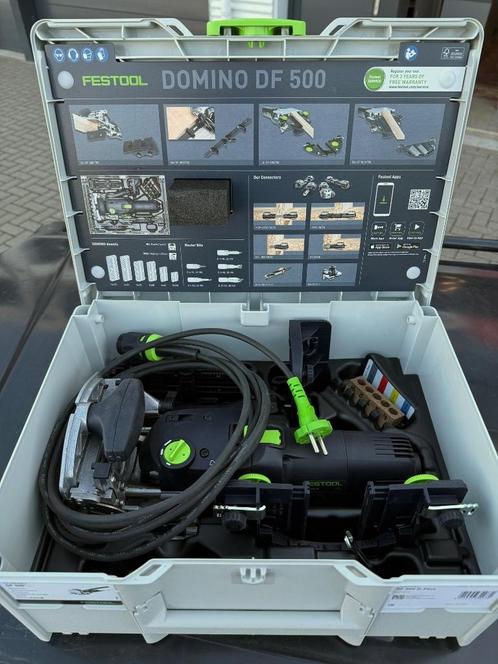 Festool Domino DF500Q Set - Nieuw! - Freesmachine, Doe-het-zelf en Verbouw, Gereedschap | Handgereedschap, Zo goed als nieuw, Ophalen