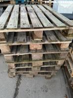 gebruikte europallets formaat LxB = 120x80cm houten pallets, Doe-het-zelf en Verbouw, Hout en Planken, Ophalen, Gebruikt, Minder dan 25 mm