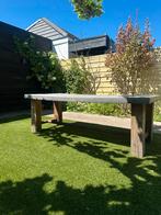 Mooie betonnen tuintafel, Tuin en Terras, Tuintafels, Ophalen, Gebruikt, Rechthoekig, Overige materialen