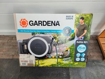 Gardena wandslangenbox rolluiken 25 meter nieuw in doos beschikbaar voor biedingen