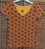 Halsover kop t-shirt retro dames halsoverkop shirt S, Kleding | Dames, Ophalen of Verzenden, Gedragen, Korte mouw